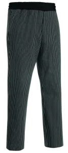 Pantalone Unisex gessato e regolabile con coulisse