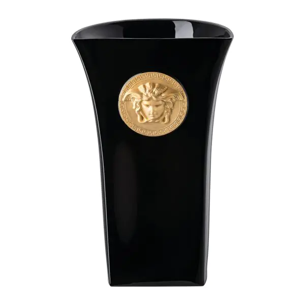 Vaso Grande Collezione Medusa Madness Black di Versace