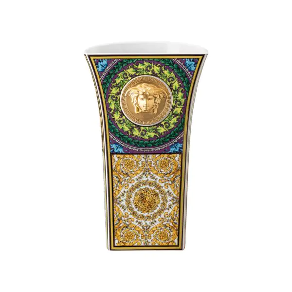 Vase moyen de la collection Barocco Mosaic de Versace