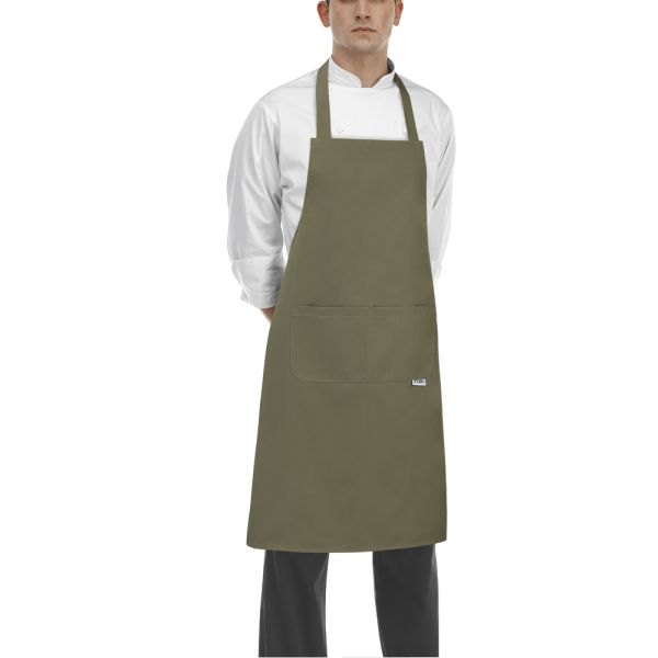 Grembiule con tascone BIP APRON Olive green