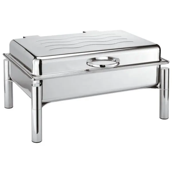 Rectangular food warmer with stand 57,0 cm x 47,0 cm - h 30,5 cm - 10,000 l by Paderno