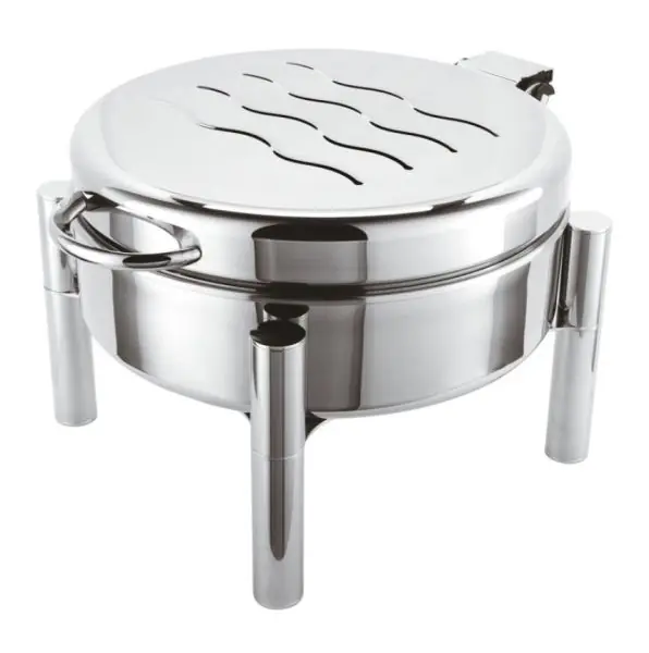 Round US food warmer with stand Ø 40,0 cm - h 28,0 cm - 7,800 l by Paderno