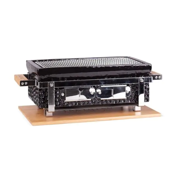 SHICHIRIN RECTANGULAR table grill by Yakiniku