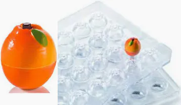 ORANGE: ChocoFruit magnetic 3D polycarbonate mold