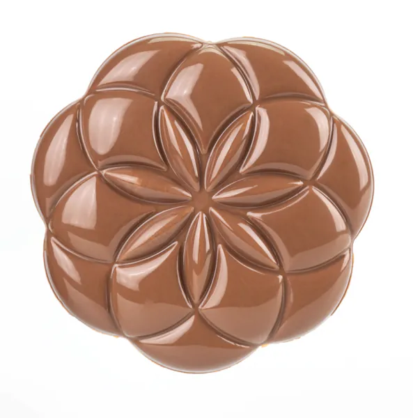 Stampo tavoletta di cioccolato tonda Life Flower di Martellato Professional