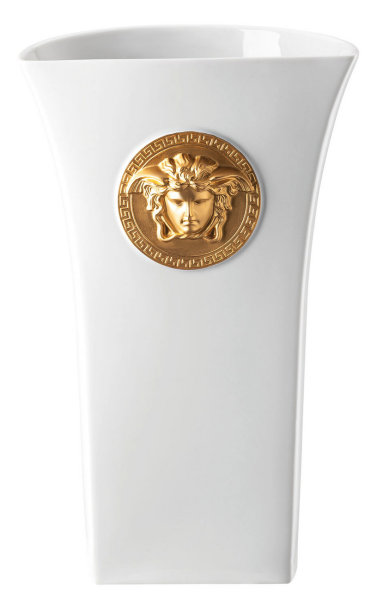 Large Vase Medusa Madness White Collection by Versace