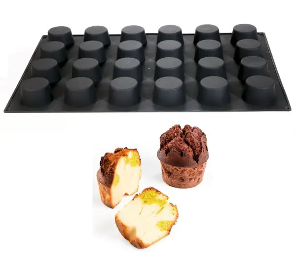 Moule en silicone Muffins par Martellato