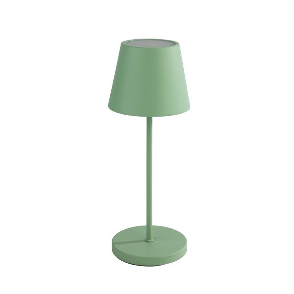 Lampe à poser MERLE Ø 11 cm - h. 30,5 cm. vert de Paderno