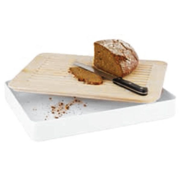 Rectangular wooden chopping board cm. 43,5x32,5 - h 2,0 cm