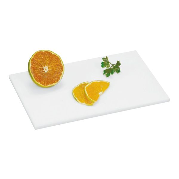 Rectangular polyethylene cutting board cm. 16,0x24,5 - h 1,0 cm