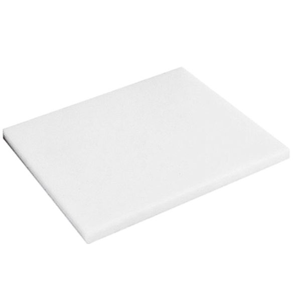 Rectangular polyethylene cutting board WHITE cm. 32,0x26,5 - h 2,0 cm