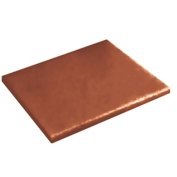 Rectangular polyethylene chopping board BROWN cm. 32,0x26,5 - h 2,0 cm