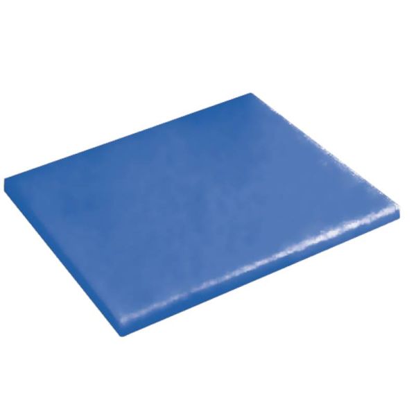 Polyethylene rectangular cutting board BLUE cm. 32.0x26.5 - h 2.0 cm