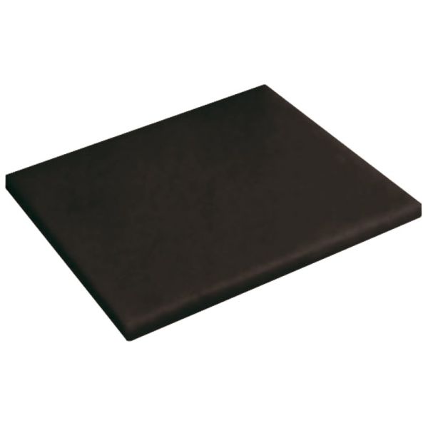 Rectangular polyethylene cutting board BLACK cm. 32,0x26,5 - h 2,0 cm
