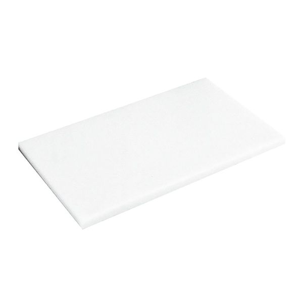 Tagliere rettangolare in polietilene BIANCO cm. 50,0x30,0 - h 2,0 cm 