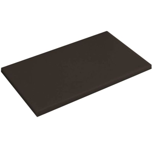 Tagliere rettangolare in polietilene NERO cm. 60,0x40,0 - h 2,0 cm