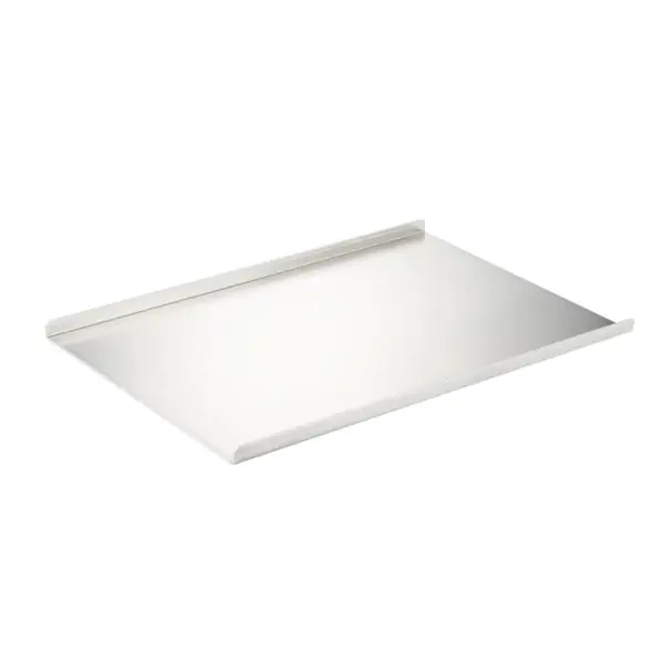 Aluminium pan with 2 edges 60 x 40 cm. by Martellato Professional