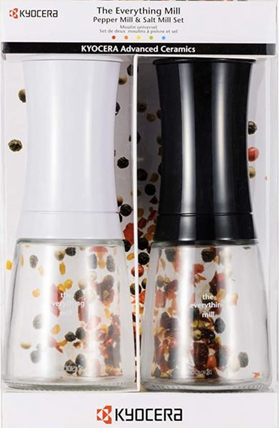 Kyocera pepper and salt mill set