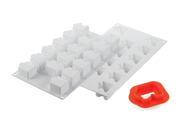 Puzzle30: silicone mould by Silikomart