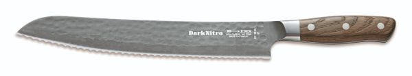 Coltello da pane, seghettato cm. 21 serie DarkNitro di Dick