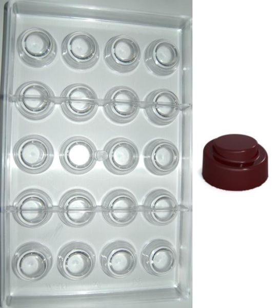 Mould for chocolate polycarbonate: Oscar