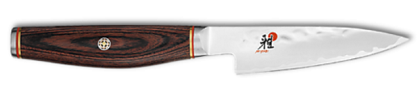 Coltello 3 strati Shoth lama cm. 9 martellata Serie Miyabi 6000 MCT 