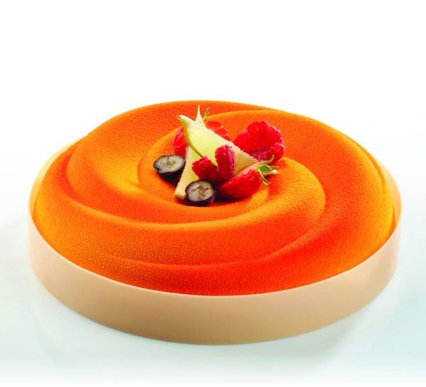 KE001 Moule à gâteau en silicone simple Pavocake Ø 180 x h 45 mm de Pavoni Professional