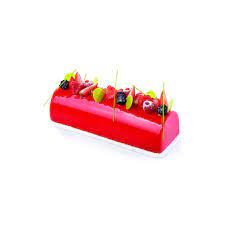 Yule Log silicone mould 230 x 55 x h 50 mm - vol.540 ml + flowpack