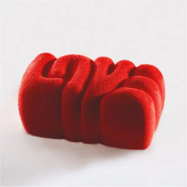 3D Pavocake silicone mould LOVELY Bachour 166 X 103 x h 40 mm - vol. 550 ml