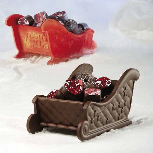 Little sleigh kit 180 x 100 x h 90 mm - 2 kit each box