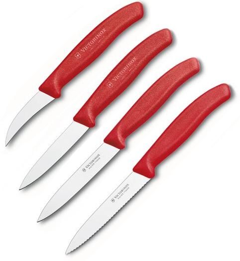 Set di 4 spelucchini Swiss Classic Victorinox RED 