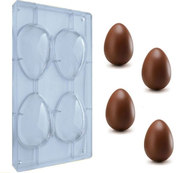 Polycarbonate easter egg mold 100 grams