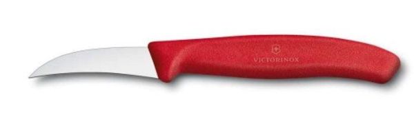 Spelucchino curvo cm. 5 Serie Classic di Victorinox - manico Rosso