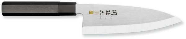 Deba knife 18 cm. blade Seki Magoroku Kinju series by Kai