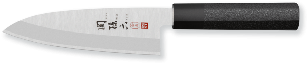 Deba left-handed knife blade 15 cm. Seki Magoroku Hekiju series by Kai