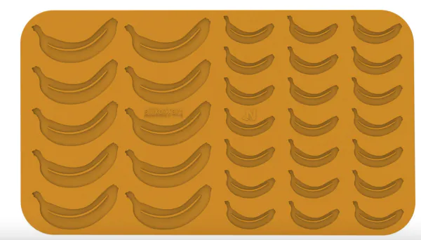 Silicone mould BANANA by Silikomart Professional