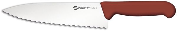 Coltello Trinciante Cuoco seghettato cm. 20 Linea BBQ di Ambrogio Sanelli