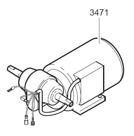 Gearmotor for SM 110 and SM 111