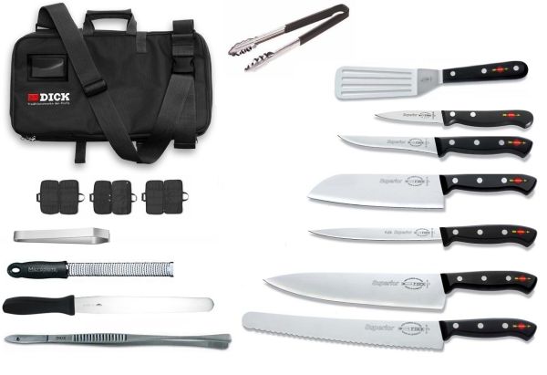 Culinary Bag and Superior: valigetta completa di coltelli e accessori