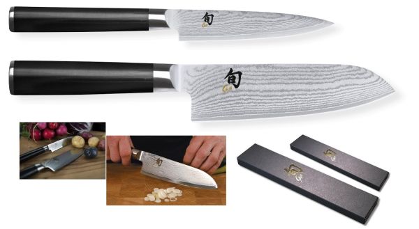 Veggie Lifestyle: Set of 2 Kai Vegetable Knives