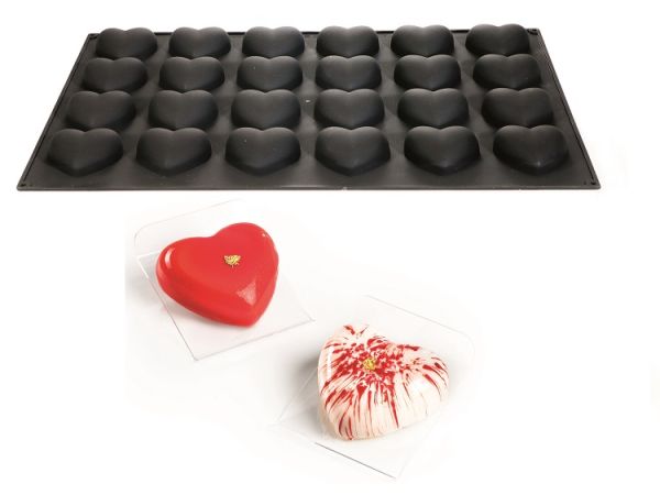 Moule en silicone Love - Coeur Martellato