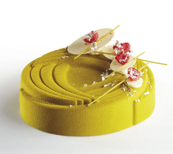 KE005 Moule à gâteau en silicone simple Pavocake Ø 180 x h 45 mm de Pavoni Professional