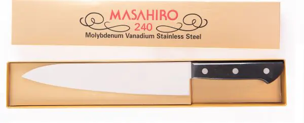 Couteau Gyuto Chef cm. 24 Série BWH par Masahiro