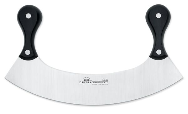 Due Cigni mincing-knife 25 cm