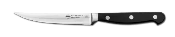 Rib knife half serrated blade cm. 11 Maitre line by Ambrogio Sanelli 