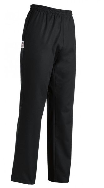 Pantalone NERO Unisex regolabile in vita con coulisse