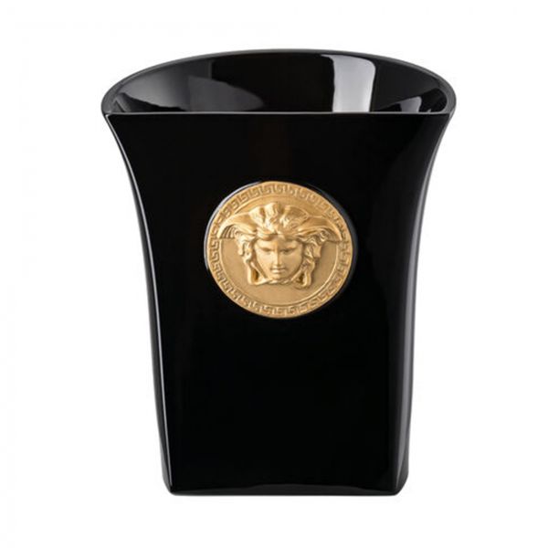 Vaso Piccolo Collezione Medusa Madness Black di Versace