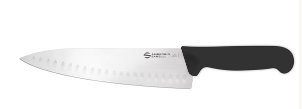 Chef's carving knife with alveole cm. 24 Supra line by Ambrogio Sanelli