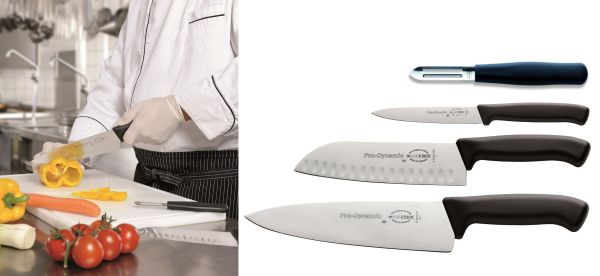 F. Dick ProDynamic 3 Piece Kitchen Knife Starter Set