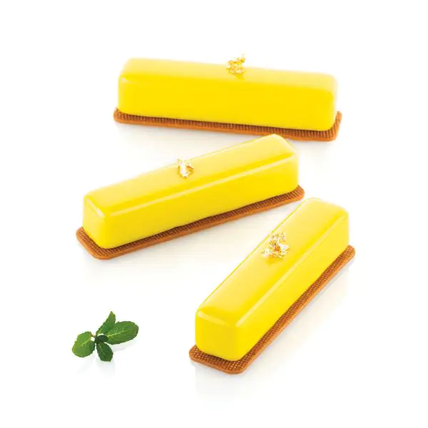 Silikomart Professional Silicone Molds: STRIPE ÉCLAIR 95